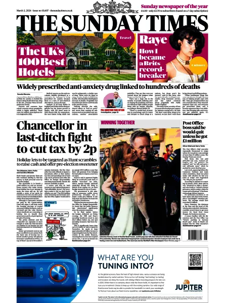 The Sunday Times UK – March 03 2024
